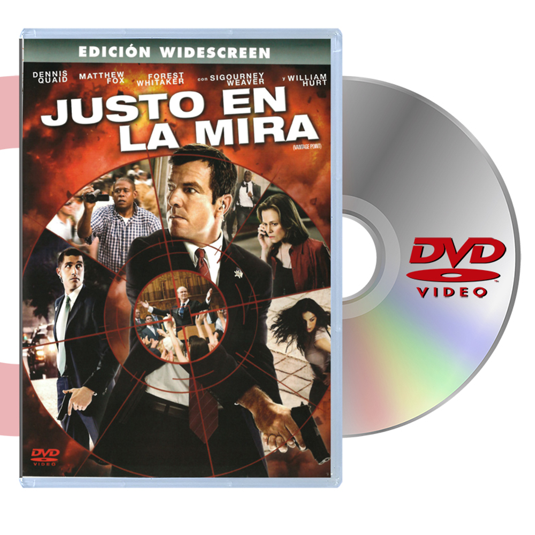 DVD JUSTO EN LA MIRA