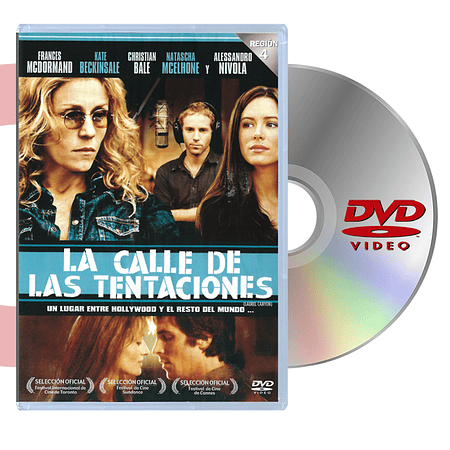 DVD LA CALLE DE LAS TENTACIONES