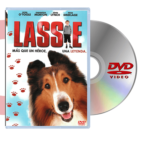 DVD LASSIE (MAS QUE UN HEROE UNA LEYENDA)