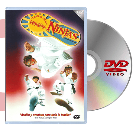 DVD EL REGRESO DE LOS NINJAS