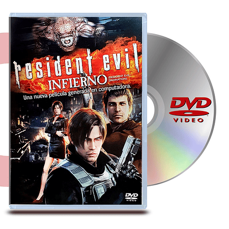 DVD RESIDENT EVIL INFIERNO