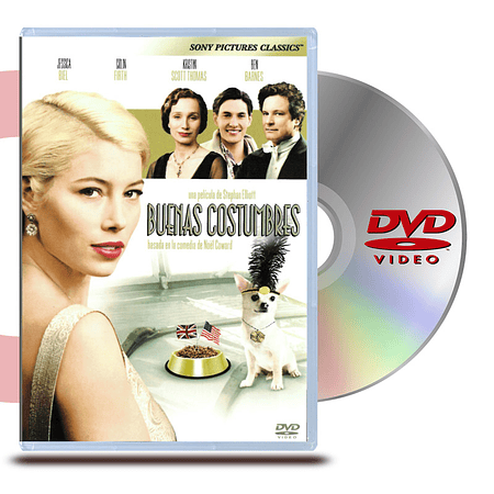 DVD BUENAS COSTUMBRES (EASY VIRTUE)