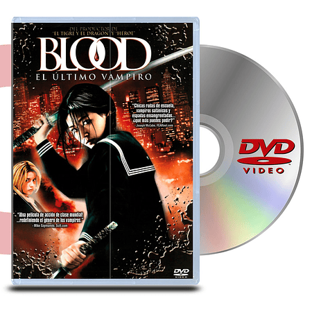 DVD BLOOD: EL ULTIMO VAMPIRO