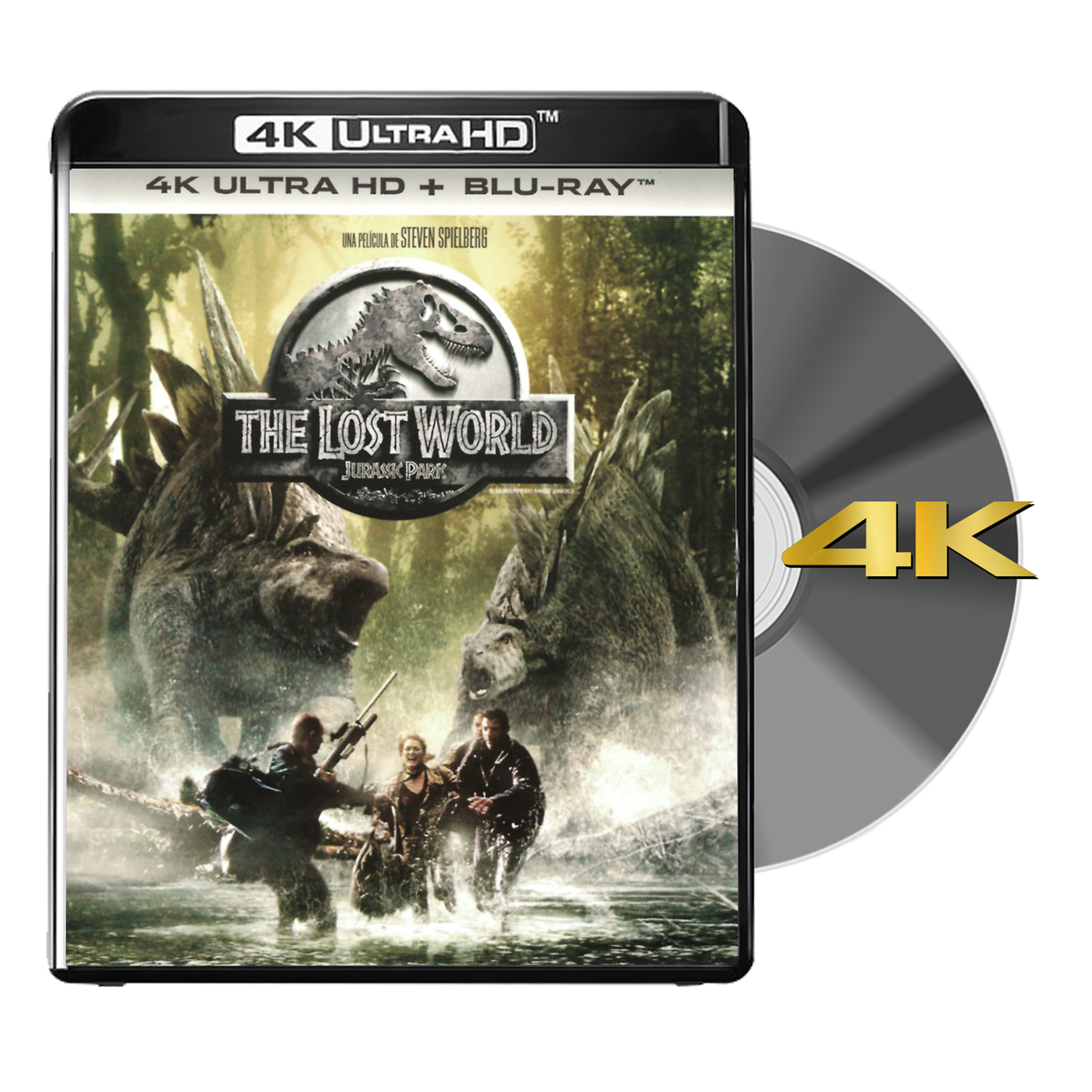 BLU RAY 4K JURASSIC PARK 2 EL MUNDO PERDIDO