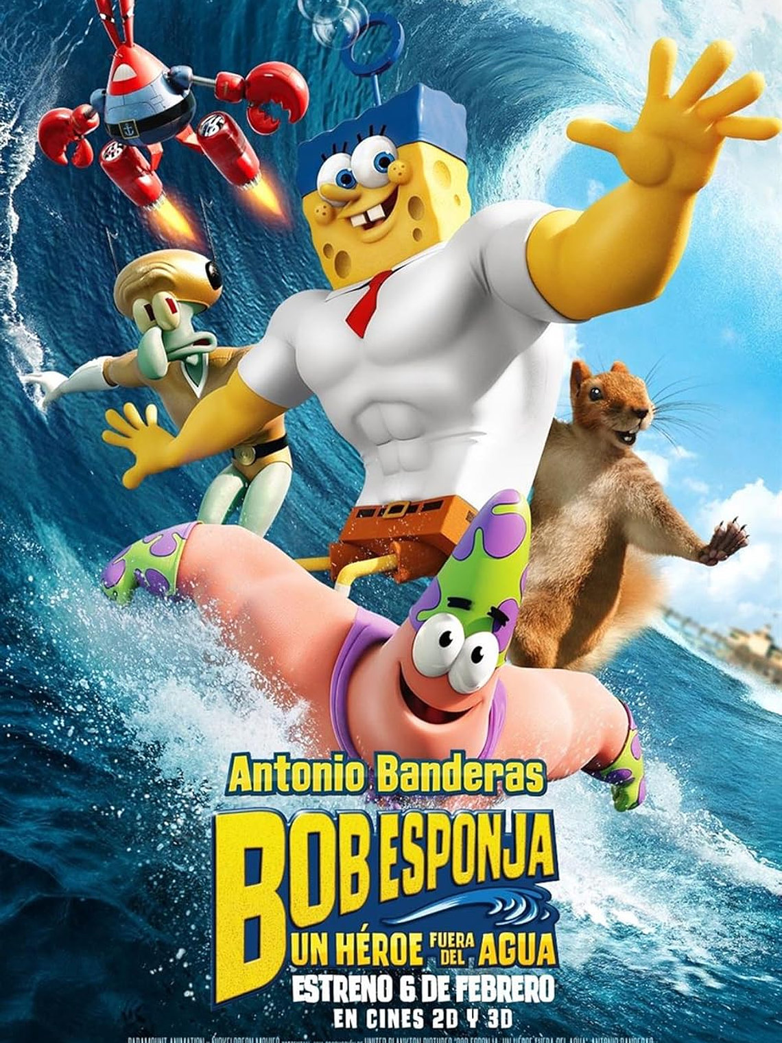 BOB ESPONJA - UN HEROE FUERA DEL AGUA (2015) 1