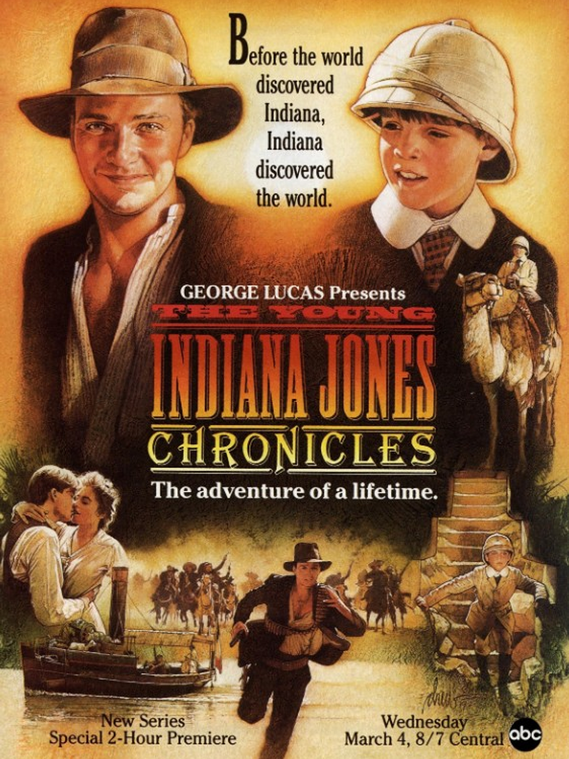 LAS AVENTURAS DEL JOVEN INDIANA JONES (1992) 1