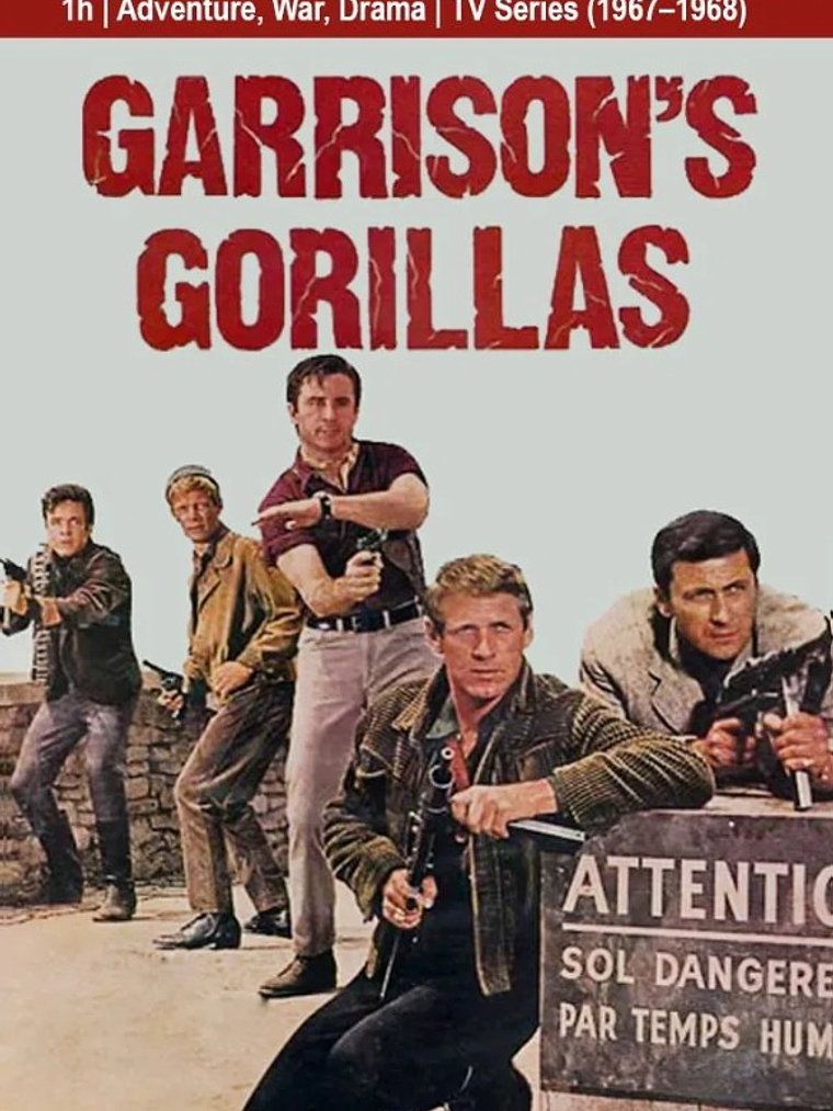 LOS GORILAS DE GARRISON (1967) 1