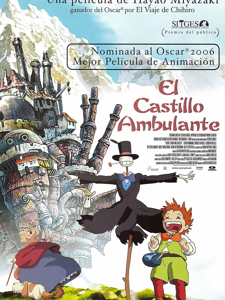 STUDIO GHIBLI - EL CASTILLO AMBULANTE (2004) 1