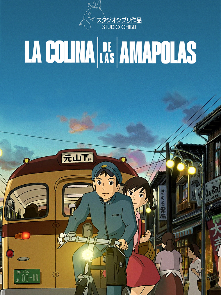 STUDIO GHIBLI - LA COLINA DE LAS AMAPOLAS (2011) 1
