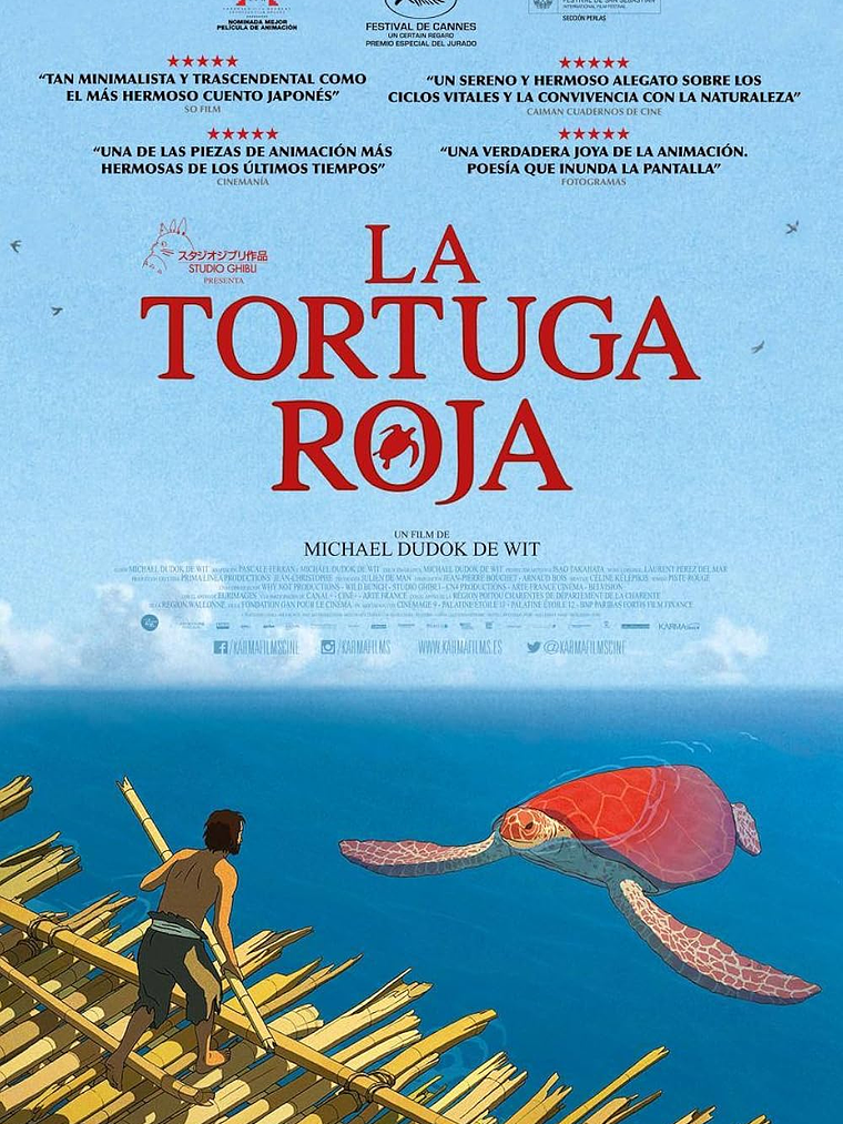 STUDIO GHIBLI - LA TORTUGA ROJA (2016) 1