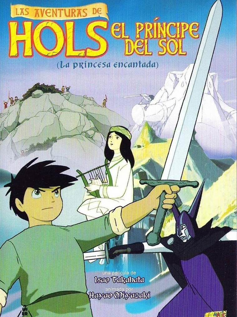 STUDIO GHIBLI - LAS AVENTURAS DE HORUS, PRINCIPE DEL SOL (1968) 1