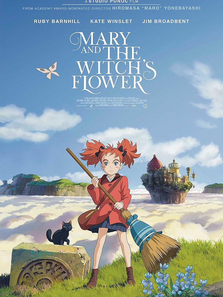 STUDIO GHIBLI - MARY Y LA FLOR DE LA BRUJA (2017) 1