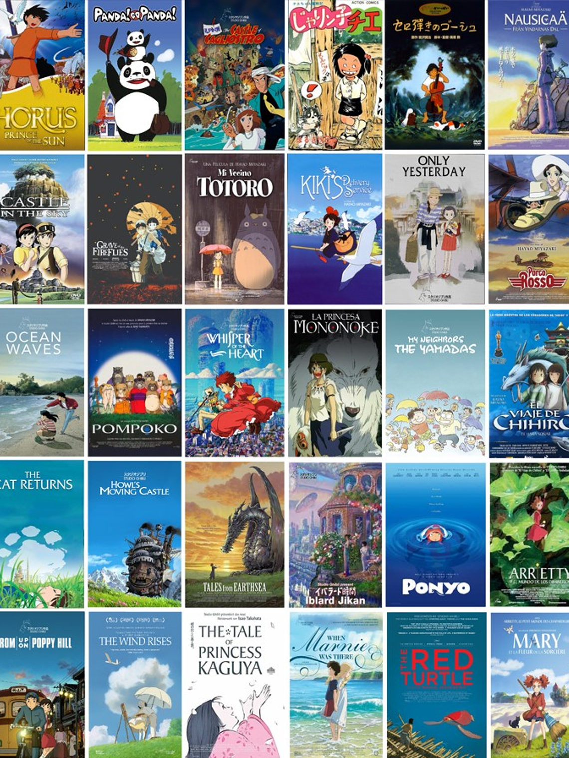 STUDIO GHIBLI - SAGA COMPLETA 1