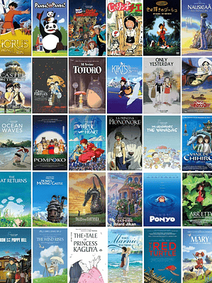 STUDIO GHIBLI - SAGA COMPLETA