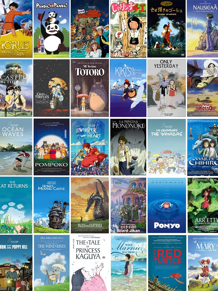 STUDIO GHIBLI - SAGA COMPLETA 1