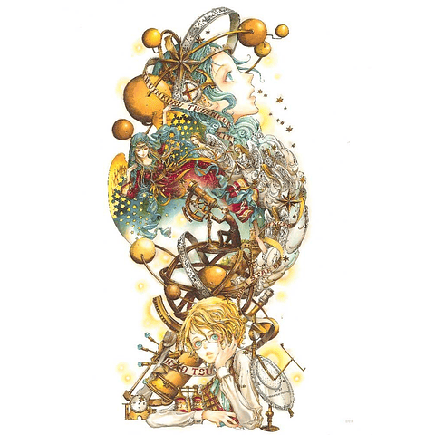 (A PEDIDO) NOSTALGIA - Original Illustration Art Works by Tsukiji NAO 2001 - 2010