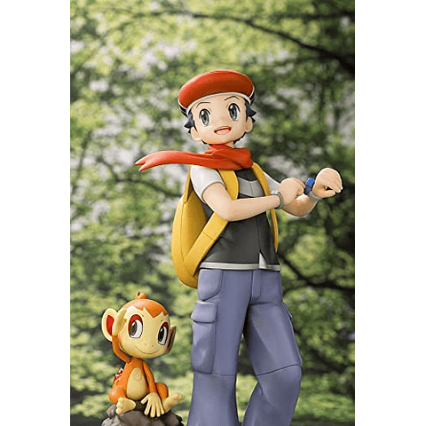 (PEDIDO) ARTFX J - Kouki (Lucas) with Chimchar 1/8 - Pokemon Series