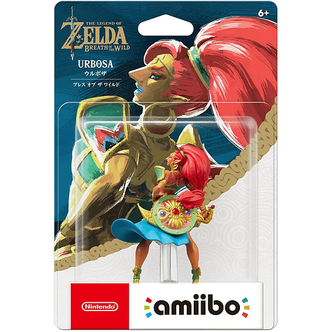 (DISPONIBLE A PEDIDO) Amiibo Urbosa - The Legend of Zelda: Breath of the Wild
