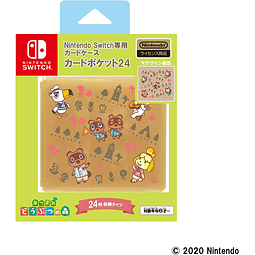 (DISPONIBLE A PEDIDO) Animal Crossing Pocket Case Nintendo Switch (24 juegos)