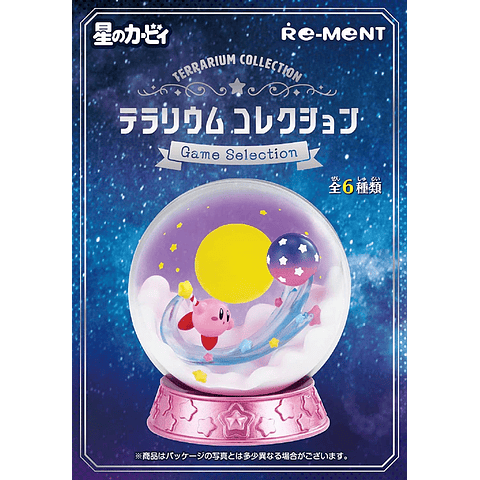 (PEDIDO) RE-MENT Mini figuras Terrarium Collection -Game Selection- Kirby (set)