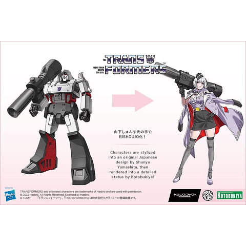 (PREVENTA) TRANSFORMERS Bishoujo Transformers Megatron 1/7 Complete Figure