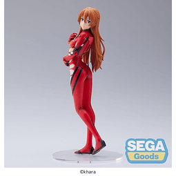 (PEDIDO) SEGA Asuka Langley (On the Beach) Super Premium Figure - Rebuild of Evangelion 