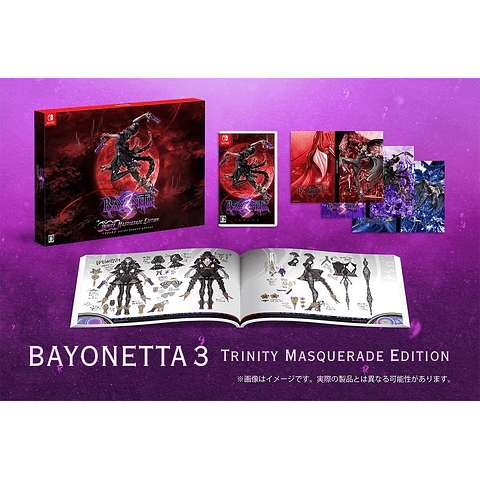 (PEDIDO) Bayonetta 3 Trinity Masquerade Edition - Nintendo Switch