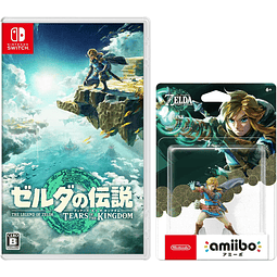 (STOCK) The Legend of Zelda: Tears of the Kingdom + amiibo (edición japonesa)