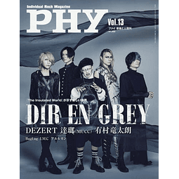 (STOCK) PHY VOL.13 October 2018 Issue (Cover) DIR EN GREY