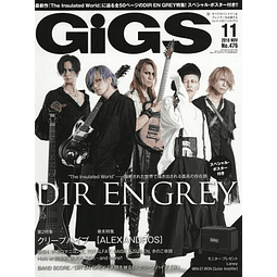 (STOCK) GiGS November 2018 Issue (Cover) DIR EN GREY