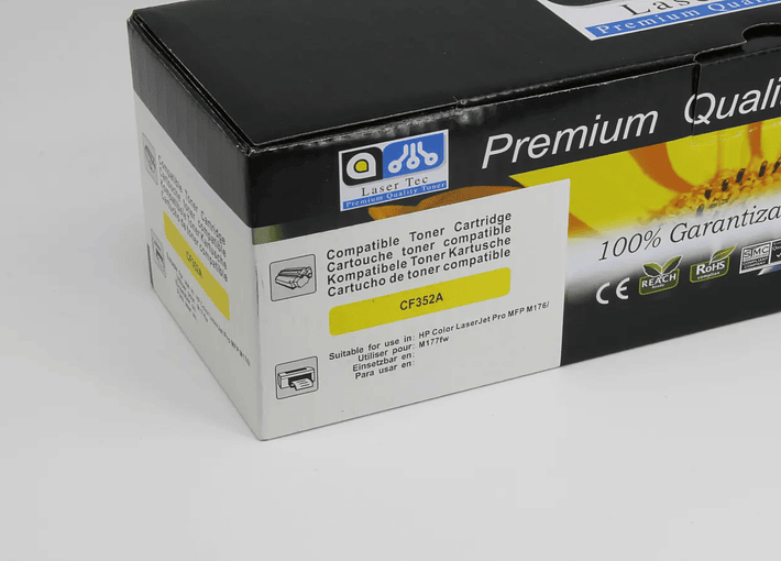 Toner CF352A Compatible con:  HP Laserjet M177, M176n 4