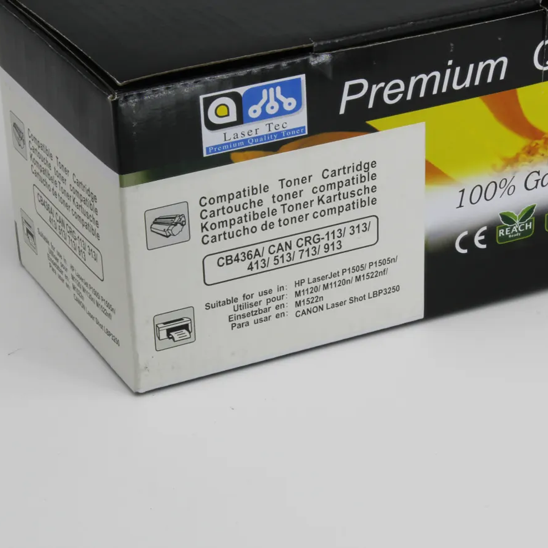 Toner CB436A Compatible con:  HP Laserjet P1505, 1515, M1120MFP, P1500 2