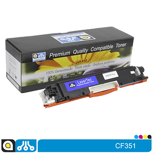 Toner CF351A Compatible con:  HP Laserjet M177, M176n