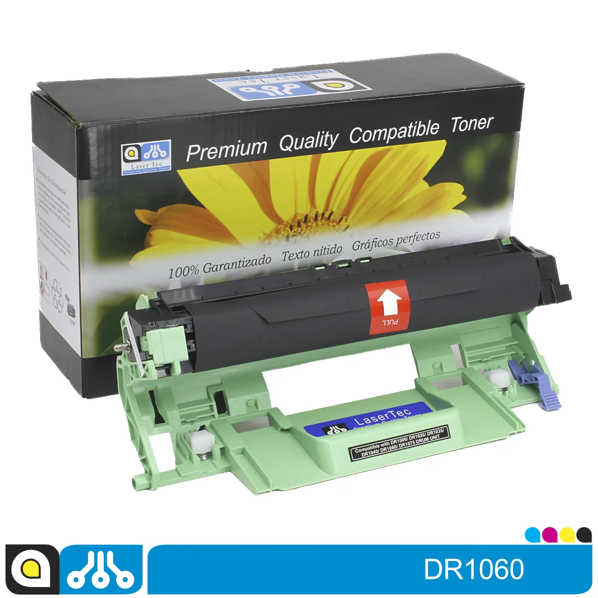 Tambor DR1060 Compatible con: Brother DCP 1602, 1512, 1617NW, HL 1112, 1202, 1212W