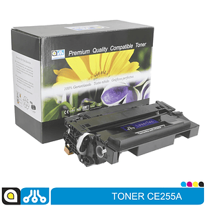 Toner CE255A Compatible con:  HP Laserjet P3015, M521, 525, M520, P3010, 3011, 3015