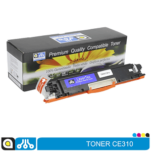 Toner CE310A Compatible con:  HP Laserjet CP1025, M175NW, 126A, CP1020