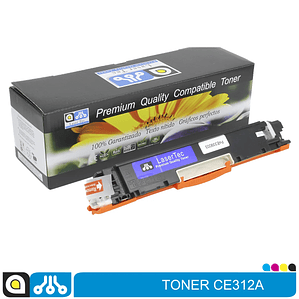 Toner CE312A Compatible con:  HP Laserjet CP1025, M175NW, 126A, CP1020