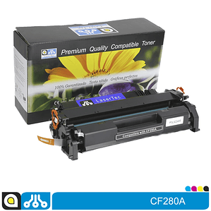 Toner CF280A Compatible con:  HP Laserjet Pro400MFP, Pro401D, M425DN, 2035, M401