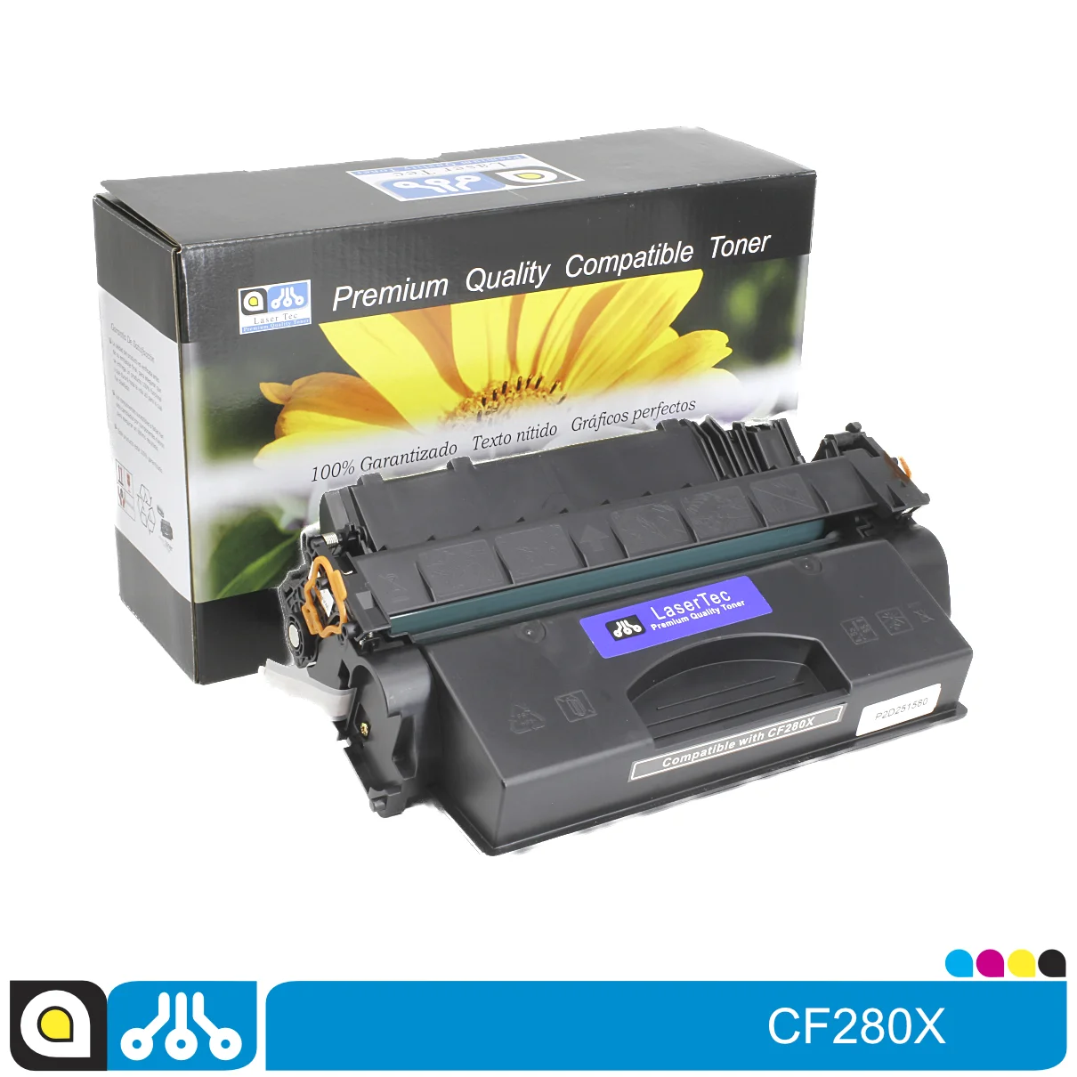 Toner CF280X Compatible con: HP Laserjet Pro400MFP, Pro401D, M425DN, 2035, M401