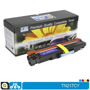 Toner TN217CY Compatible con:  Brother HL-3270cdw, DCP L3551cdw, MFC L3750cdw