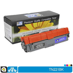 Toner TN221BK Compatible con:  Brother 9020cdn, 3140cw, 3150cdn, 3170cdw, 9130CW, 9330cdw