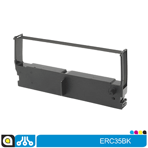 Cinta ERC35BK Compatible con:  EPSON ERC-35/IBM4610 T/BLACK