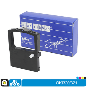 Cinta OKI320BK Compatible con:  OKIDATA 182/320/321/390 BLACK ALTER.