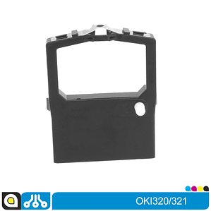 Cinta OKI320BK Compatible con:  OKIDATA 182/320/321/390 BLACK ALTER.