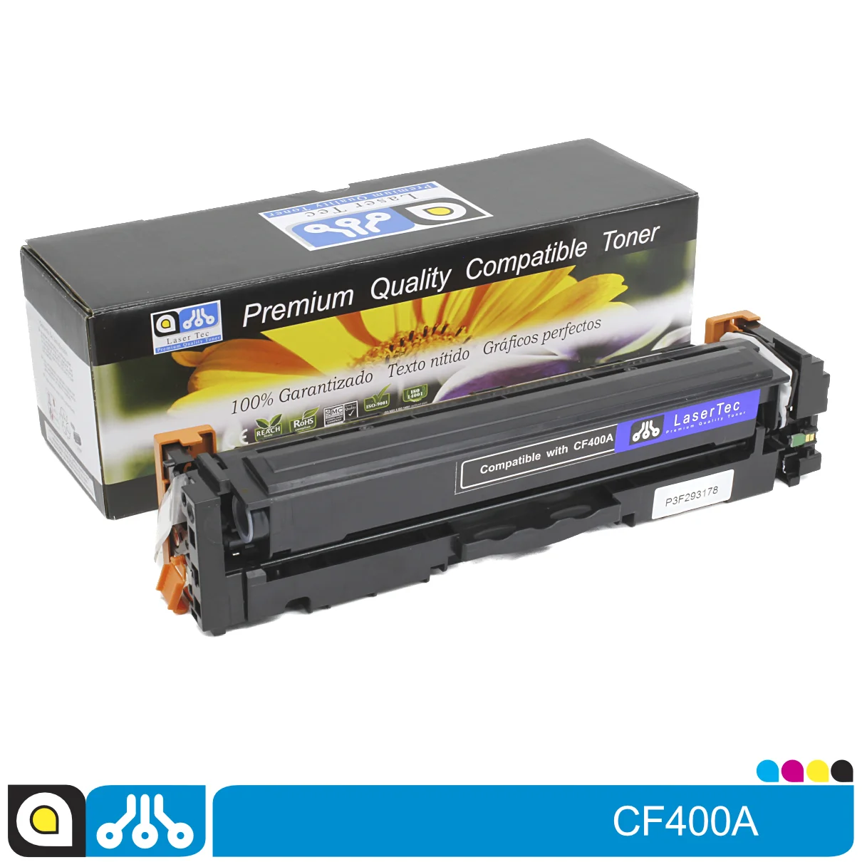 Toner CF400A Compatible con: HP Laserjet M277, 201a