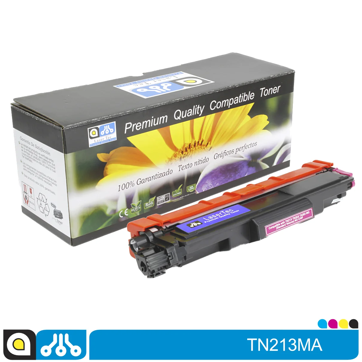 Toner TN213MA Compatible con: Brother HL-3270cdw, DCP L3551cdw, MFC L3750cdw