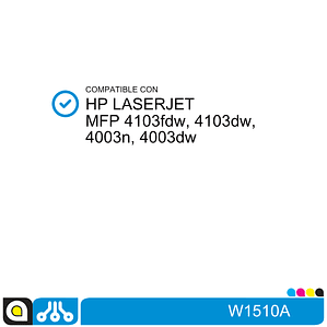 Toner W1510A 151A Compatible HP LaserJet Pro MFP 4103fdw , 4103dw , 4003n , 4003dw