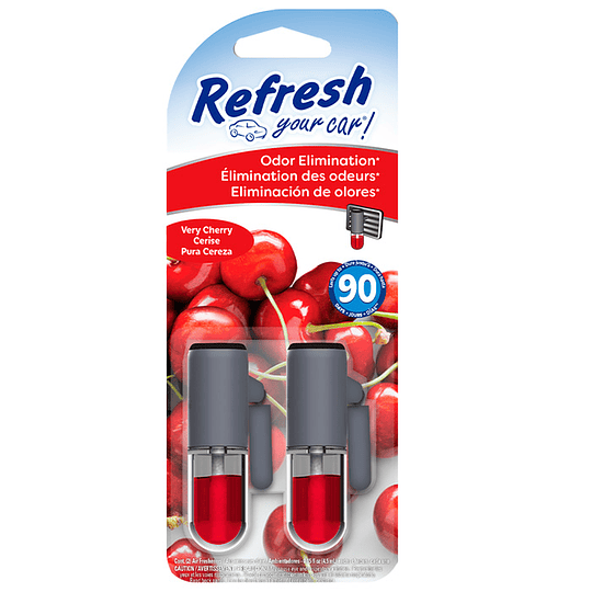 AROMATIZANTE OIL WICK REFRESH VERY CHERRY MINI X 48 UN