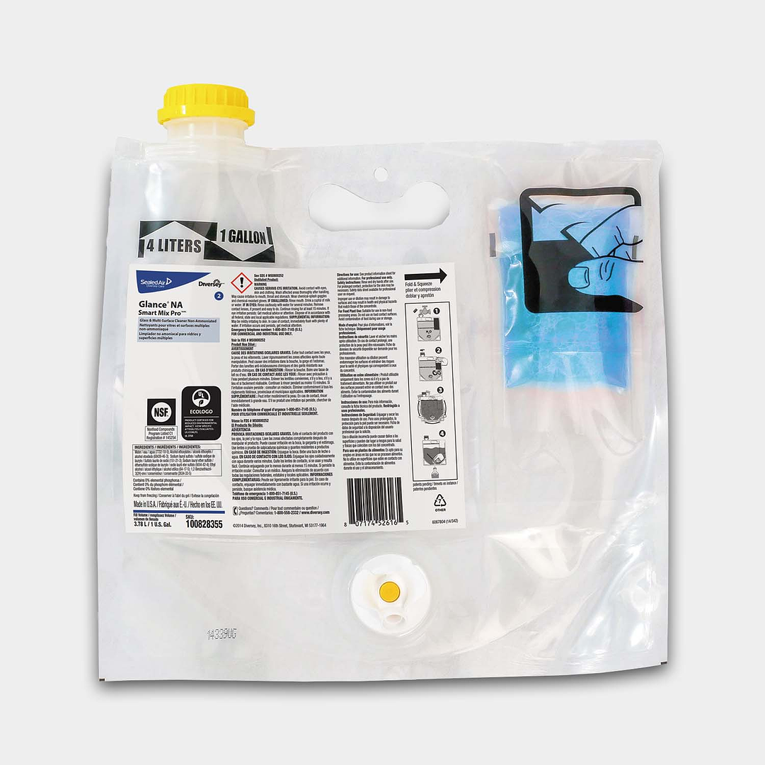 LIMPIAVIDRIOS SMART MIX GLANCE 0.81 ML X 2 UN 1