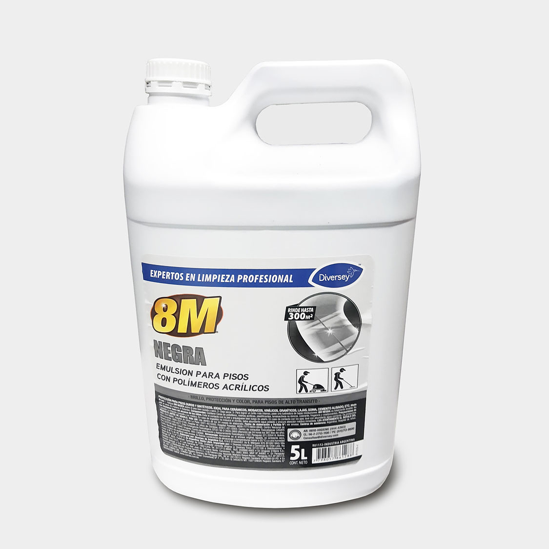 CERA 8M CLASSIC NEGRA 5 LT X 1 UN 1